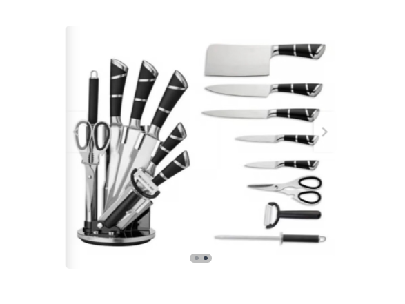 Miniatura 2 de Set cuchillo con soporte 8 pcs